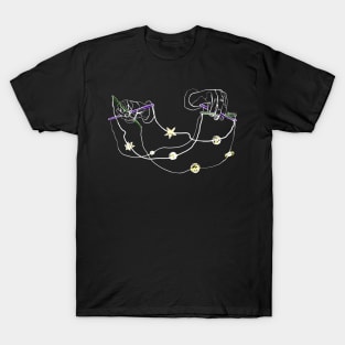 Single Line - Puppeteer of the You-niverse (White) T-Shirt